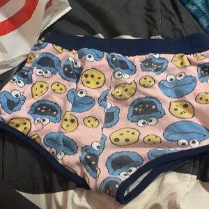 cookie monster shorts